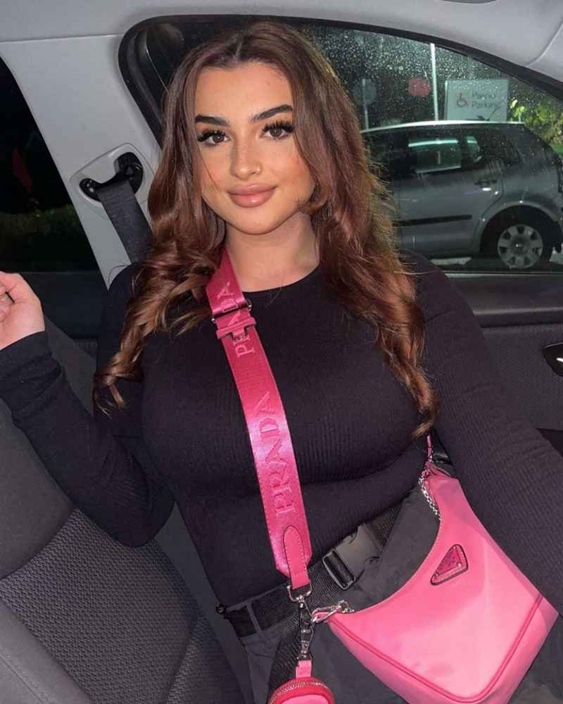 April - brunette